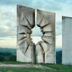Image for article titled Old Yugoslavian monuments look like TIE Fighters and scifi fortresses